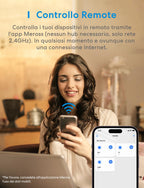 Prise intelligente WiFi italienne mesure consommation app compatible