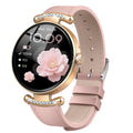 Montre connectée femme AMOLED 1,2 pouces appel Bluetooth fréquence cardiaque