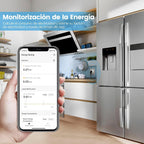 Lot 4 prises WiFi intelligentes 16A mesure courant, compatible Alexa