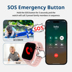 Montre connectée enfant 4G GPS téléphone appel vidéo SOS réveil sport