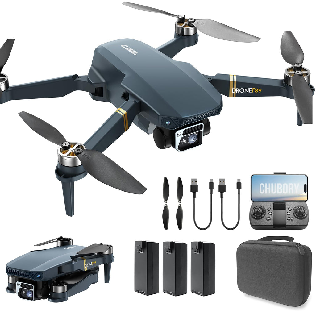 Drone caméra 4K adultes débutants 84 min de vol 3 batteries GPS