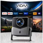 Vidéoprojecteur 4K VIDAA OS 1400 ANSI Dolby 36W ultra-rapide intelligent