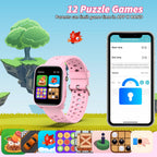 Montre connectée enfant HD 1,83" — 100+ modes sport, podomètre, 100+ cadrans