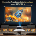 Vidéoprojecteur Google TV 2026 apps intégrées 4K home cinéma smart