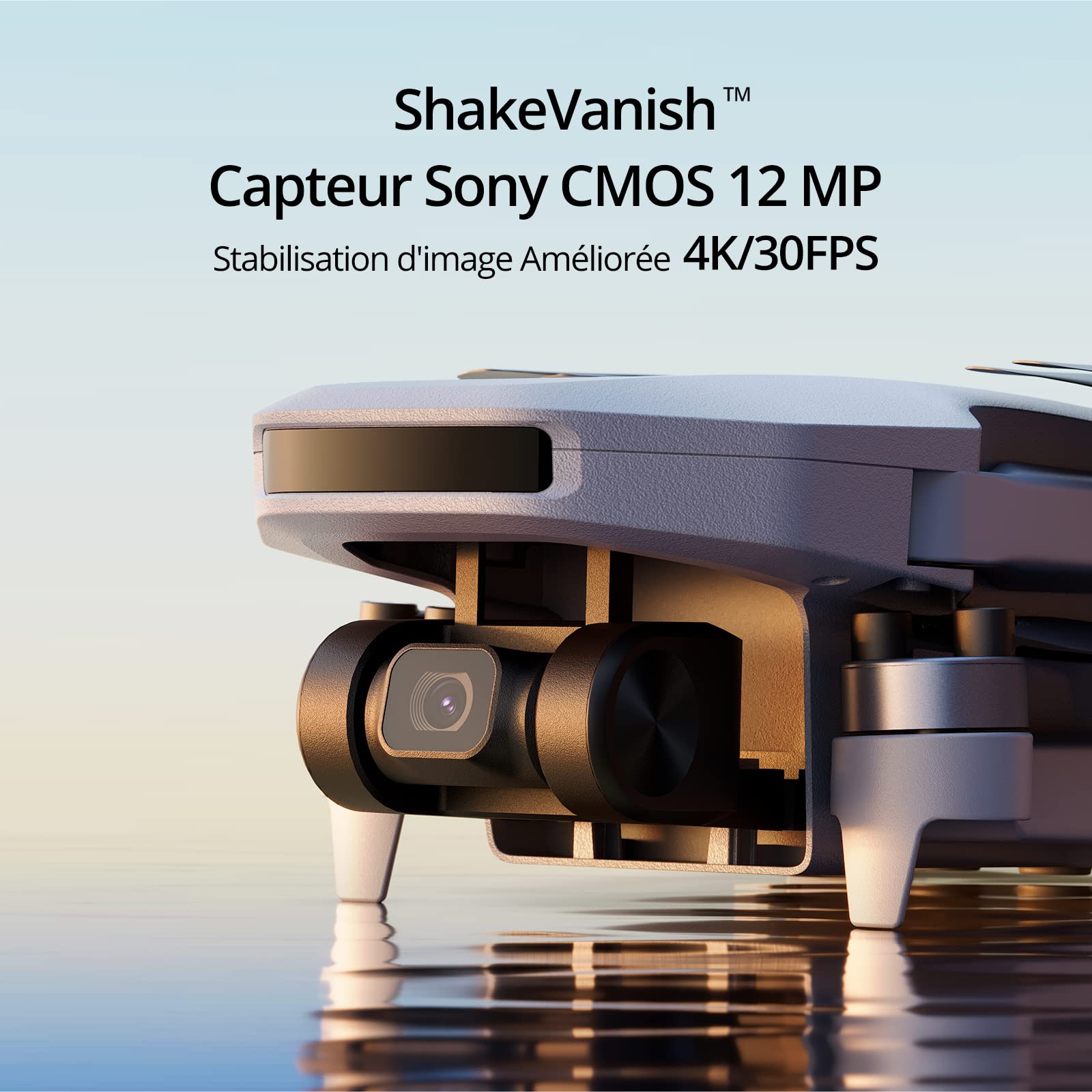 Drone GPS caméra 4K combo 62 min de vol moins de 249g HD transmission