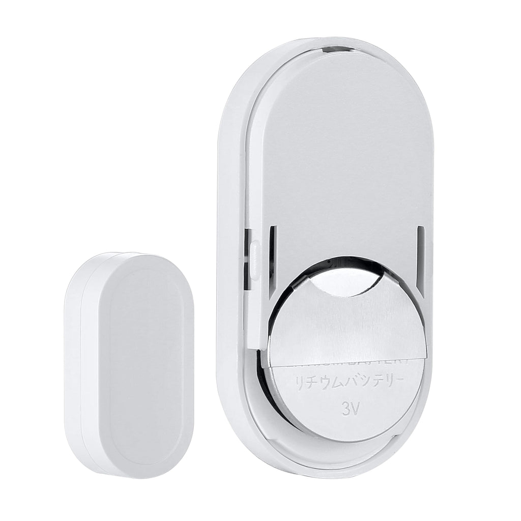 Kit capteurs d'ouverture porte et fenêtre ZigBee — alertes 24h/24, sur piles, montage adhésif (hub ZigBee requis)