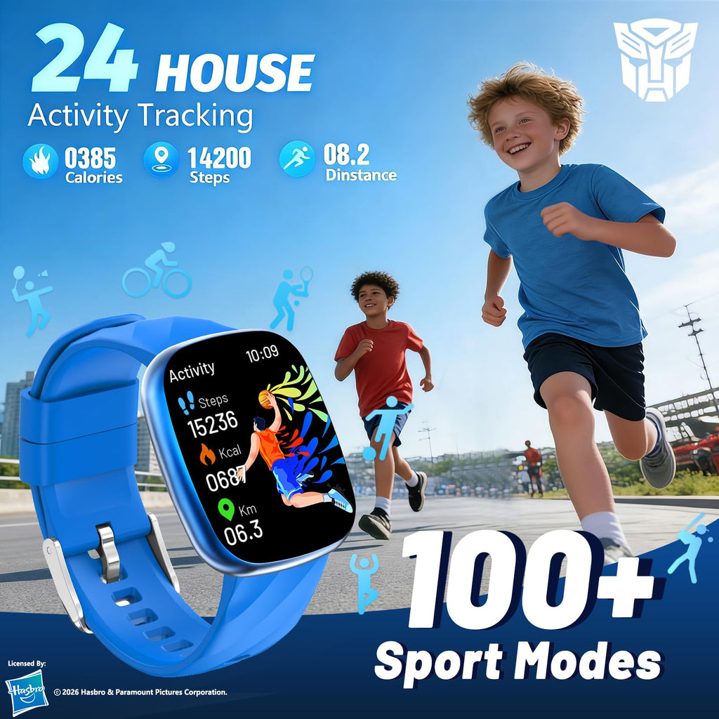 Montre connectée enfant sport appel Bluetooth GPS activité physique