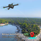 Drone caméra 4K adultes enfants moins de 250g GPS stabilisé cadeau
