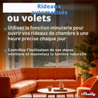 Interrupteur volet roulant connecté WiFi 2 canaux 16A mesure énergie