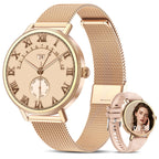 Montre connectée femme appel Bluetooth écran HD 1,26 pouces Bluetooth 5.4