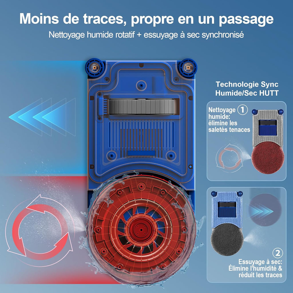 Hutt R10 nettoyage de fenêtres
