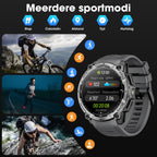 Montre connectée homme GPS militaire AMOLED 1,43 pouces HD appel Bluetooth