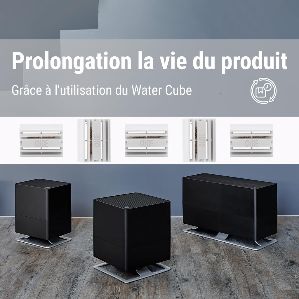 Cube purificateur d'eau pour humidificateur — hygiène de l'eau permanente, compatible tous humidificateurs