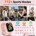 Montre connectée homme femme appel Bluetooth IP68 étanche sport