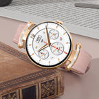 Montre connectée femme AMOLED 1,2 pouces appel Bluetooth fréquence cardiaque