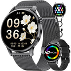 Montre connectée femme sport AMOLED 1,32 pouces appel Bluetooth santé fitness