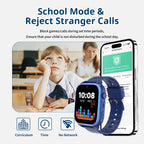 Montre connectée enfant 4G GPS téléphone appel vidéo SOS réveil sport