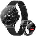 Montre connectée femme homme appel Bluetooth réveil sport fitness