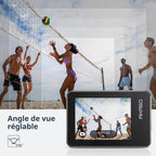 Caméra sport 4K étanche double écran tactile 64Go IPX8 action cam