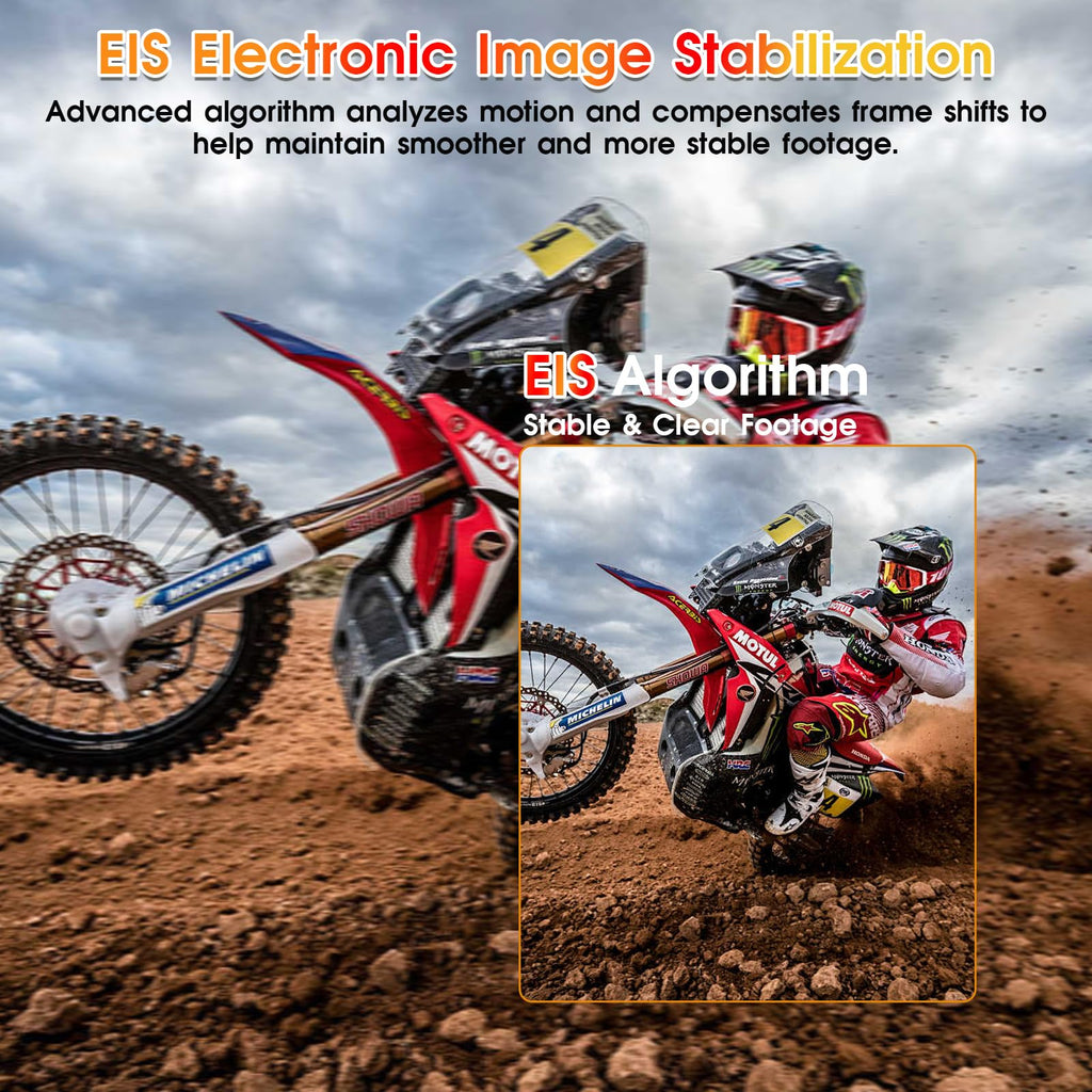 Lunettes connectées sport caméra 8 MP — stockage intégré, enregistrement vidéo