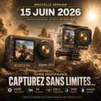 Caméra sport 5K 30fps 4K 60fps 28 accessoires 50MP double batterie