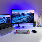 Ruban LED connecté WiFi — blanc chaud à blanc froid, pilotage smartphone et commande vocale, installation rapide