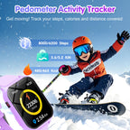 Montre connectée enfant 1,83 pouces podomètre suivi sommeil sport fitness garçon