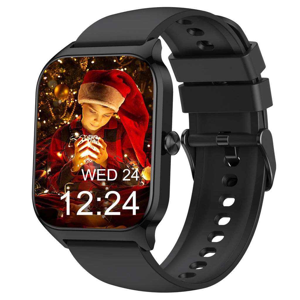 Montre connectée enfant — 100+ sports, suivi santé, sans appli (fille garçon)