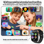 Montre connectée enfant 18 jeux éducatifs caméra suivi sommeil sport