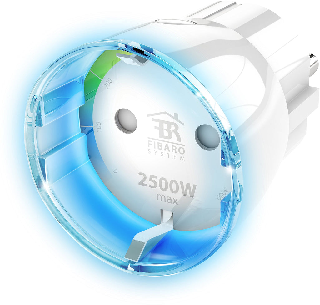 Prise murale intelligente Z-Wave Type F compatible domotique Fibaro
