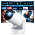 Vidéoprojecteur WiFi 6 & Bluetooth 5.4 — apps intégrées, image alignée automatiquement, installation rapide