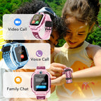 Montre connectée enfant 4G GPS 1,5 pouces écran appel vidéo SOS sécurité sport